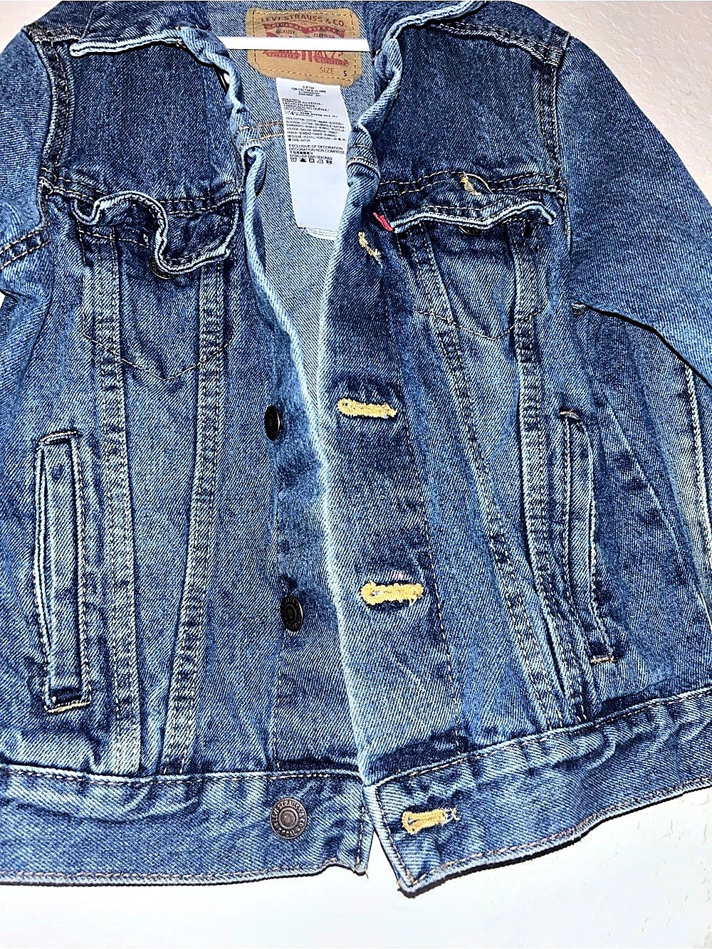 Levi's Kids Denim Jacket Size Small - Picture 2 of 11